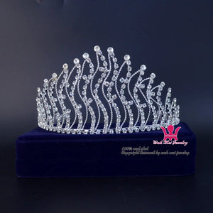 Rhinestone Crystal Tiara Crown for Wedding Bridal Prom