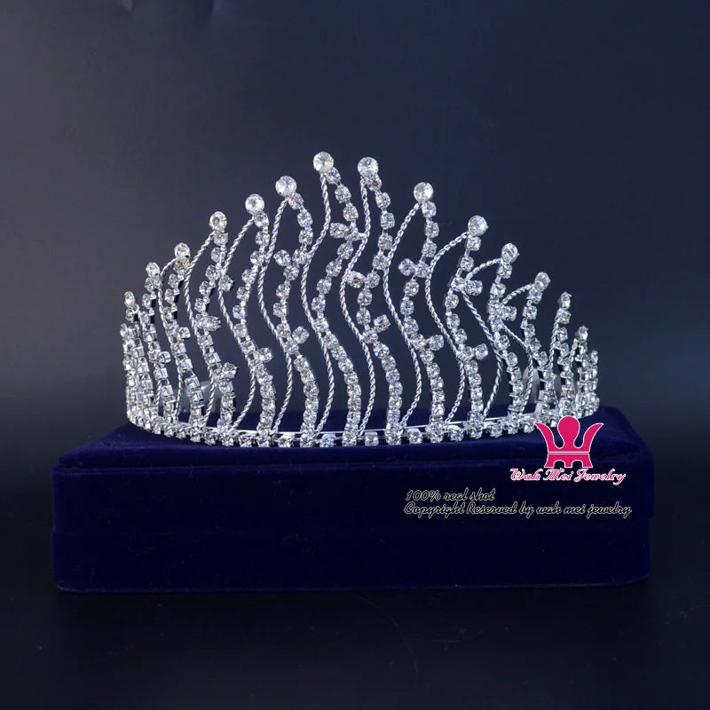 Rhinestone Crystal Tiara Crown for Wedding Bridal Prom