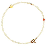 14k Natural Citrine & Agate Beaded Bracelet for Women YBR628