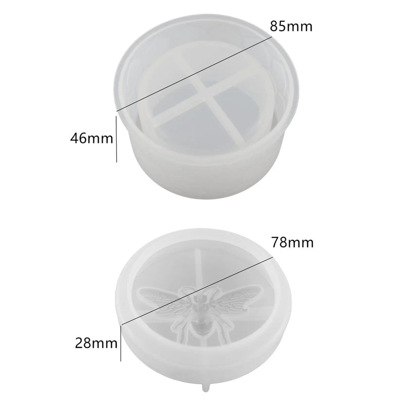 Honey Jar Jewelry Box Silicone Mold