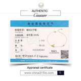 Bee Bracelets Women 925 Silver Oval Zircon Gold Charm Bracelet