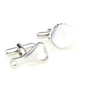 Beer Cap Opener Cufflink Cuff Link 1 Pair Retail