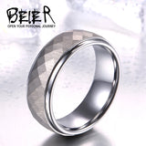 Beier Tungsten 8mm Wedding Ring W042
