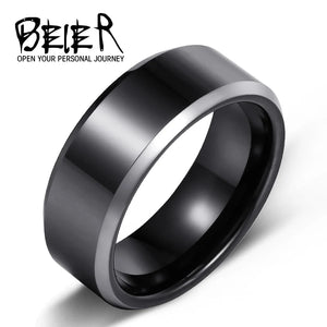 Beier Tungsten Wedding Ring 6-8mm Polished Jewelry