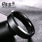 Beier Tungsten Wedding Ring 6-8mm Polished Jewelry