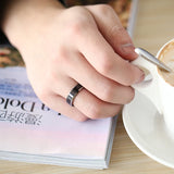 Beier Tungsten Wedding Ring 6-8mm Polished Jewelry