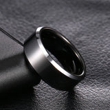 Beier Tungsten Wedding Ring 6-8mm Polished Jewelry