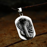 316L Stainless Steel Eagle Chasing Lion Snake Pendant