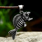 Beier Stainless Steel Octopus Crab Pendant Punk