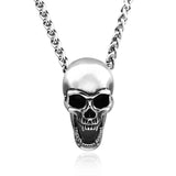 316L Stainless Steel Goat Skull Necklace