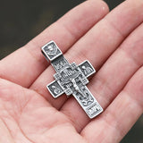 Beier Crucifix Catholic Stainless Steel Pendant Necklace