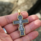 Beier Stainless Steel Jesus Cross Orthodox Pendant Necklace