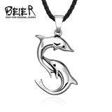 Beier Spider Halloween Pendant With Chain Stone Long Men's Jewelry Gift