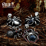 Beier Spider Halloween Pendant With Chain Stone Long Men's Jewelry Gift