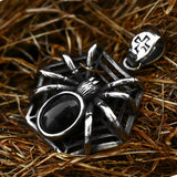 Beier Spider Halloween Pendant With Chain Stone Long Men's Jewelry Gift