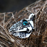 Beier Eagle Feather Pendant Vintage Men Necklace