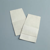 Beige Microfiber Jewelry Gift Bags 8x8cm Wedding Favors For Guests