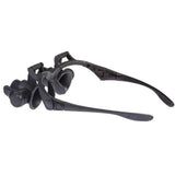 Beileshi 10-25X LED Light Magnifier Loupe Microscope Headband