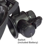 Beileshi 10-25X LED Light Magnifier Loupe Microscope Headband
