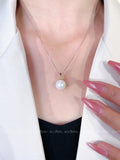 Beimu Pearl Crown 925 Silver Pendant Wedding Necklace