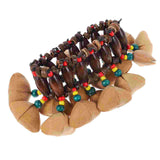 African Tribal Nut Bell Bracelet Hand Bell Drum