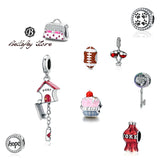 Sterling Silver Windmill Beads for Bracelet Bangle DIY Jewelry