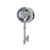 Sterling Silver Windmill Beads for Bracelet Bangle DIY Jewelry