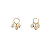 Bellflower Cat Eye Stone Earrings for Women - Elegant and Stylish Jewelry