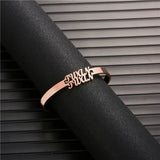 Personalized Name Bracelet 316 Stainless Steel Custom Gift