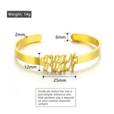 Personalized Name Bracelet 316 Stainless Steel Custom Gift