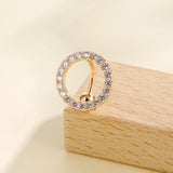 Stainless Steel Round Top Mount Belly Piercing