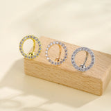 Stainless Steel Round Top Mount Belly Piercing