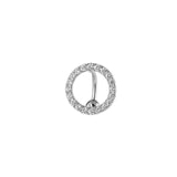 Stainless Steel Round Top Mount Belly Piercing