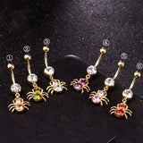 Spider Navel Ring Stainless Steel Belly Button Ring