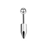 Bullet Stainless Steel Belly Button Ring