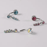 Stainless Steel Navel Ring Belly Piercing Body Jewelry