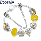 Love & Home Charm Bracelet With Star Pendant - Gift for Mom