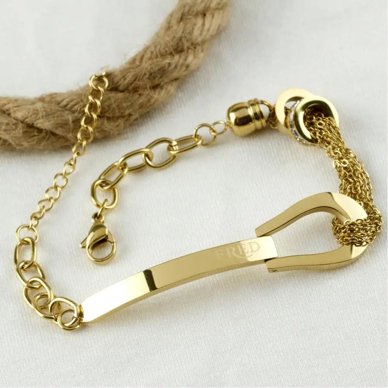 Fig?rl?L?x Steel Bracelet Belt - Fashion Accessory for Women