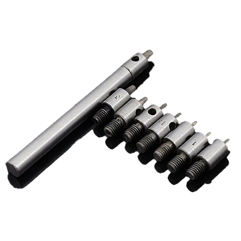 Interchangeable Head Leather Punch Set for Craft Tools