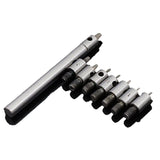 Interchangeable Head Leather Punch Set for Craft Tools