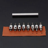 Interchangeable Head Leather Punch Set for Craft Tools