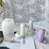 Twist Candle Silicone Mold DIY Character Scented Candle Soap Home Decoration
