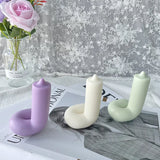 Twist Candle Silicone Mold DIY Character Scented Candle Soap Home Decoration