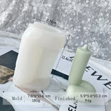 Twist Candle Silicone Mold DIY Character Scented Candle Soap Home Decoration