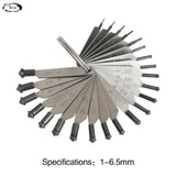 Berbem 1.0-6.5mm Stone Mixing Jewelry Measuring Tool