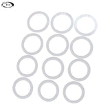 Berkem 12/13Pcs Bracelet Drawing Measuring Circle Oval Ring Measuring