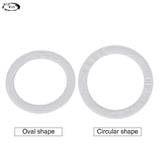 Berkem 12/13Pcs Bracelet Drawing Measuring Circle Oval Ring Measuring