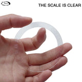 Berkem 12/13Pcs Bracelet Drawing Measuring Circle Oval Ring Measuring