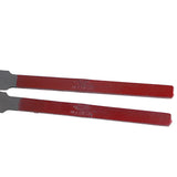 Berkem Red-Handle Half Round File Jewelry Shaping File