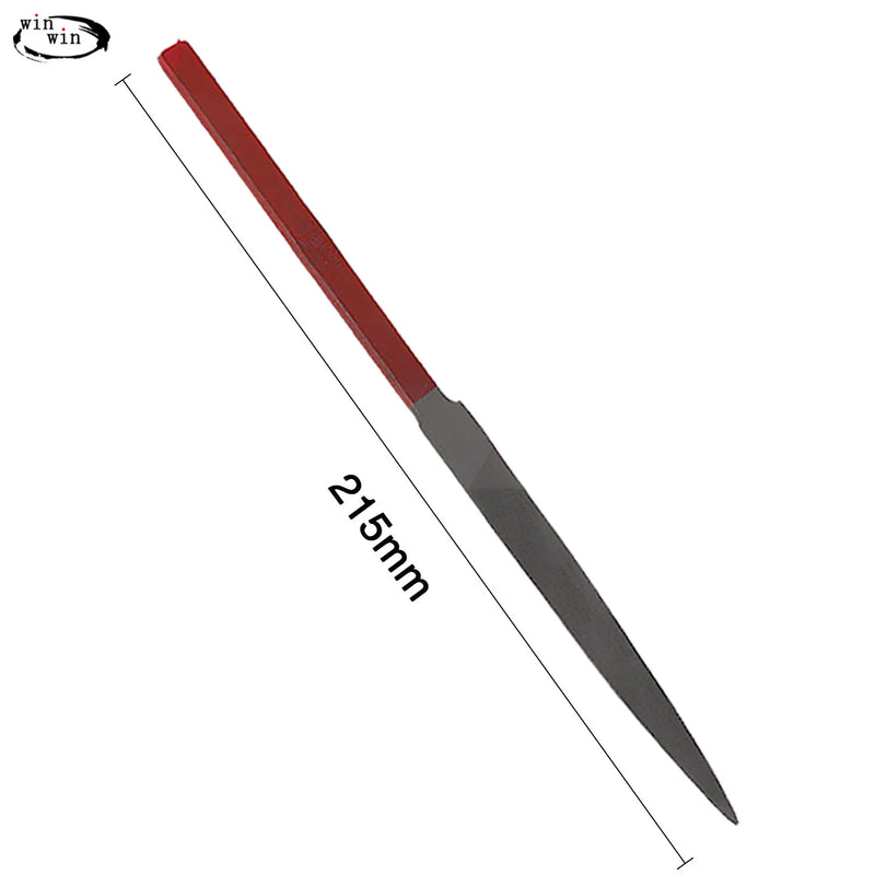 Berkem Red-Handle Half Round File Jewelry Shaping File